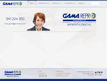 Tablet Screenshot of gamarepro.com